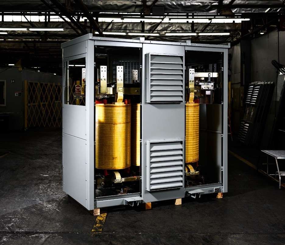 High-efficiency transformer ensuring reliable power delivery in the U.S. grid.